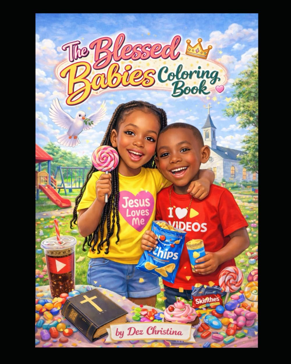 The Blessed Babies Coloring Book