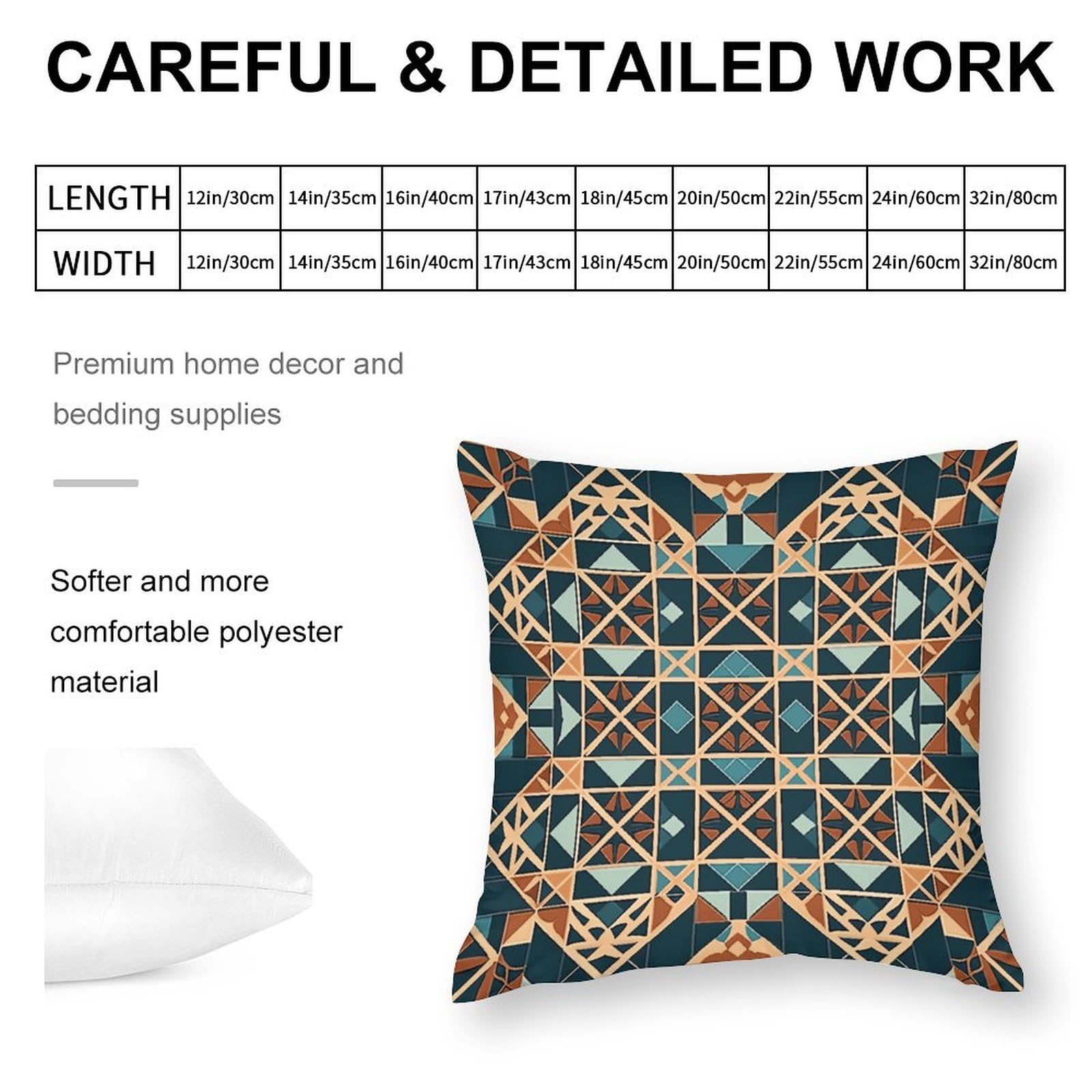 NTVOWPZO Heron Throw Pillow Covers 17x17 - Square Cushion Covers, Farmhouse Decor For Sofa Bed
