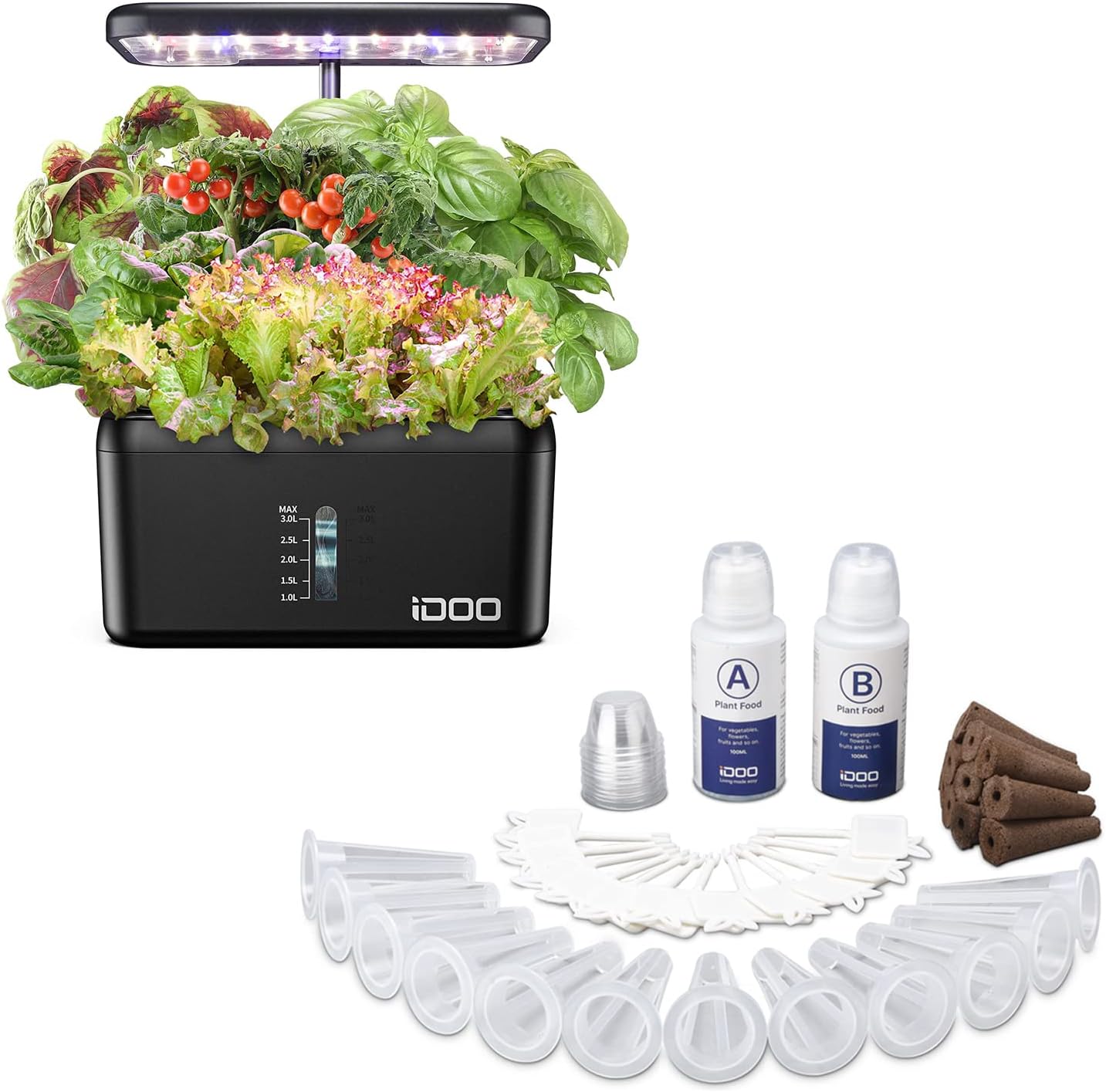 iDOO 8 Pods Hydroponic Growing System & Seed Pods kit