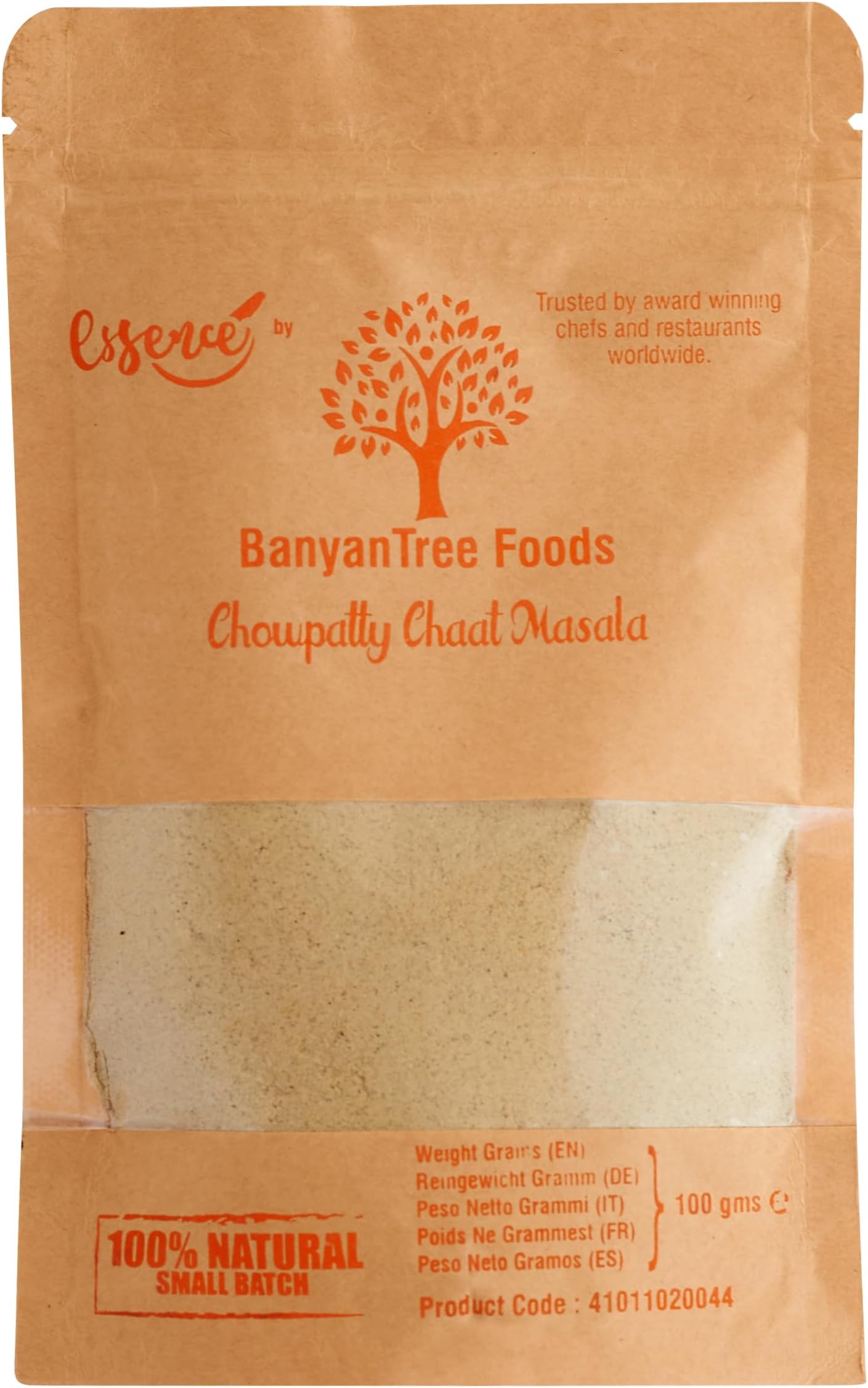 BanyanTree Foods Chaat Masala | Chat Masala 100g| Seasoning Mix ~All Natural, Indian Origin