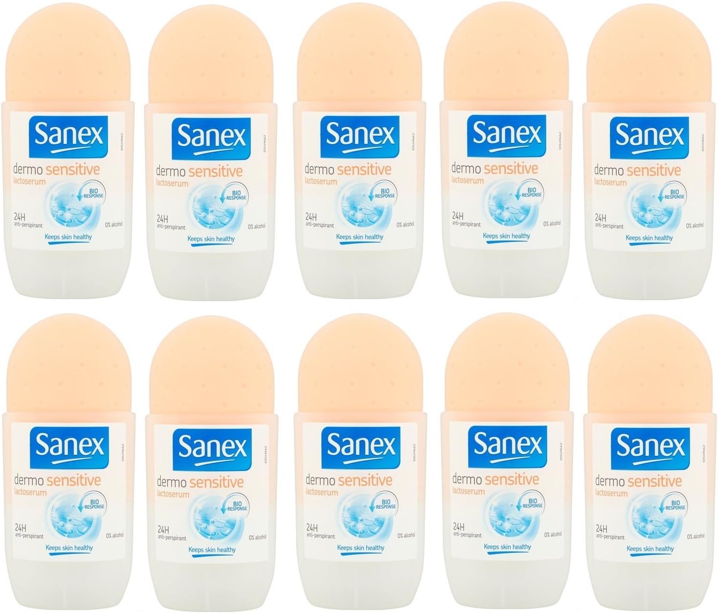 10x Sanex Dermo Sensitive Roll On Deodorant 50 ml Amazon.co.uk Beauty