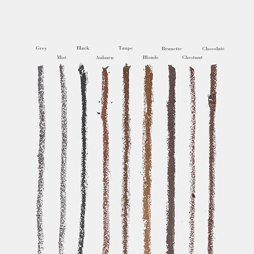 Miniatura 4 de Auburn - Lápiz de cejas con cepillo, retráctil para cabello rojo, microrelleno ultra preciso, impermeable, crea cejas esponjosas y naturales YES.EYE