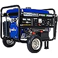 DuroMax XP8500E Gas Powered Portable Generator-8500 Watt Electric Start-Camping & RV Ready, 50 State Approved, Blue/Black