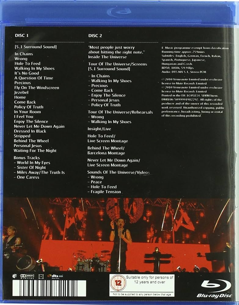 その他 Tour of the Universe: Barcelona [DVD] Amazon.co.jp: TOUR OF THE UNIVERSE, BARCELONA (2 X DVD BLU