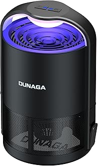 Fly Traps, Fruit Fly Trap Indoor, Gnat Traps, Bug Zapper Indoor,Mosquito Traps with 10 Sticky Glue Boards, Black