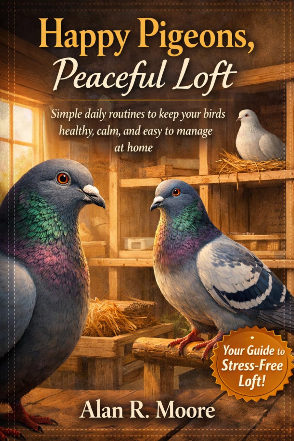 Happy Pigeons, Peaceful Loft: Simple daily routines to keep your birds healthy, calm, and easy to manage at home