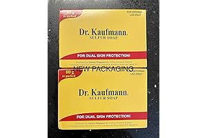 Lot of 2 Dr. Kaufmann Medicated Sulfur Soap
