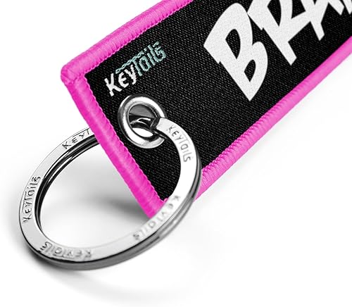 Miniatura 4 de Keytails - Llavero de calidad premium para motocicleta, coche, scooter, ATV, UTV Braaap!, Rosa, Talla única