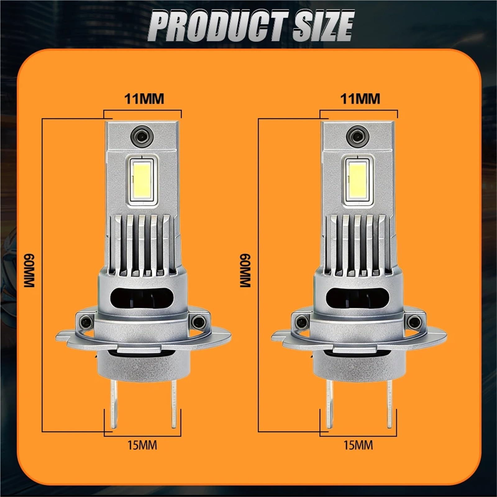 Światła drogowe Żarówka LED H7 do 1200000LM 12V 24V
