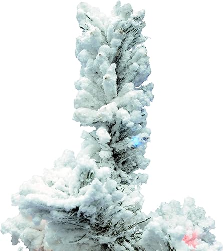 Miniatura 2 de Vickerman - Árbol de Navidad artificial de pino de Alaska de 36 pulgadas, con efecto nevado.