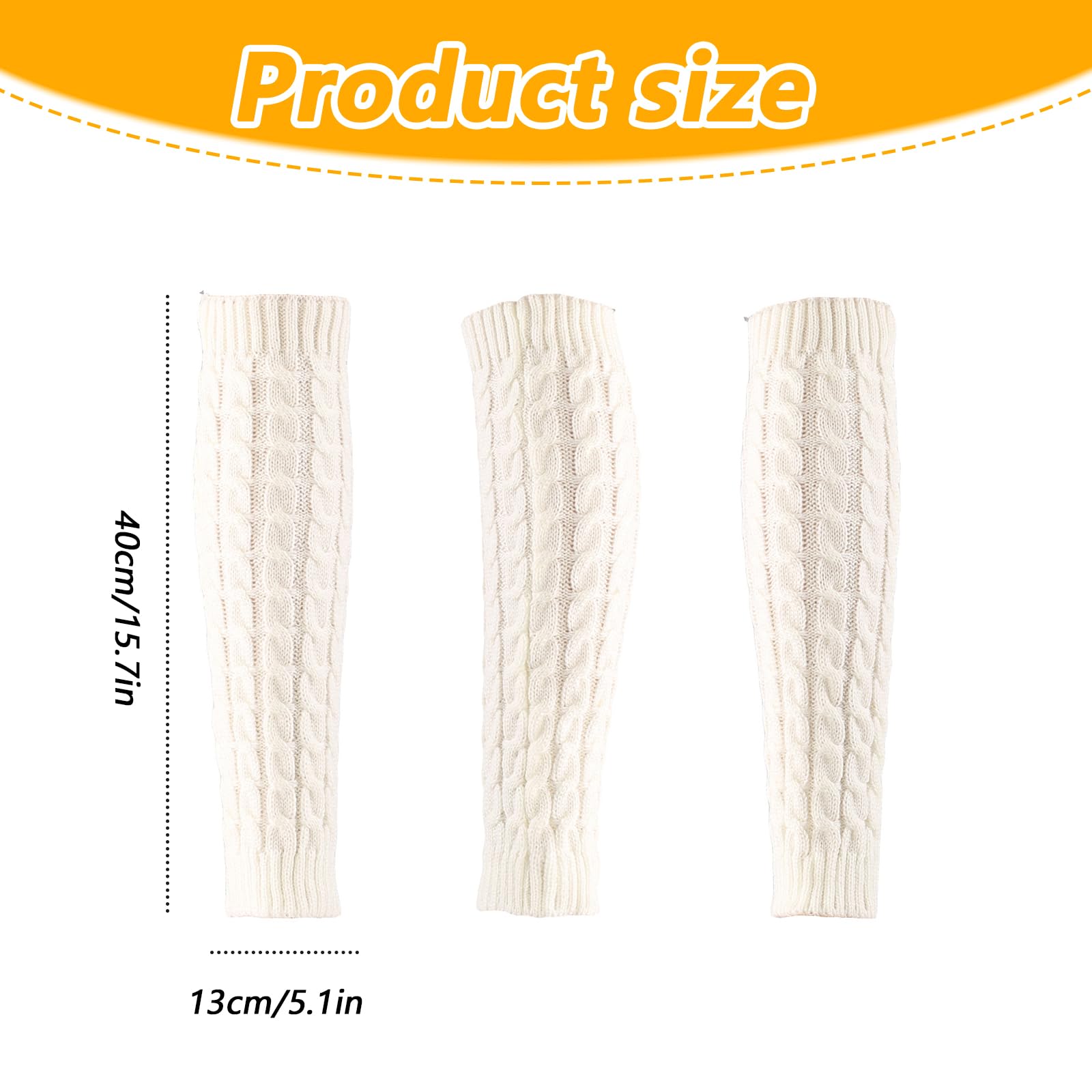 Jambières D'Hiver Torsadées Tricot Pour Femme - Doublure Fausse Laine Chaude Gris M