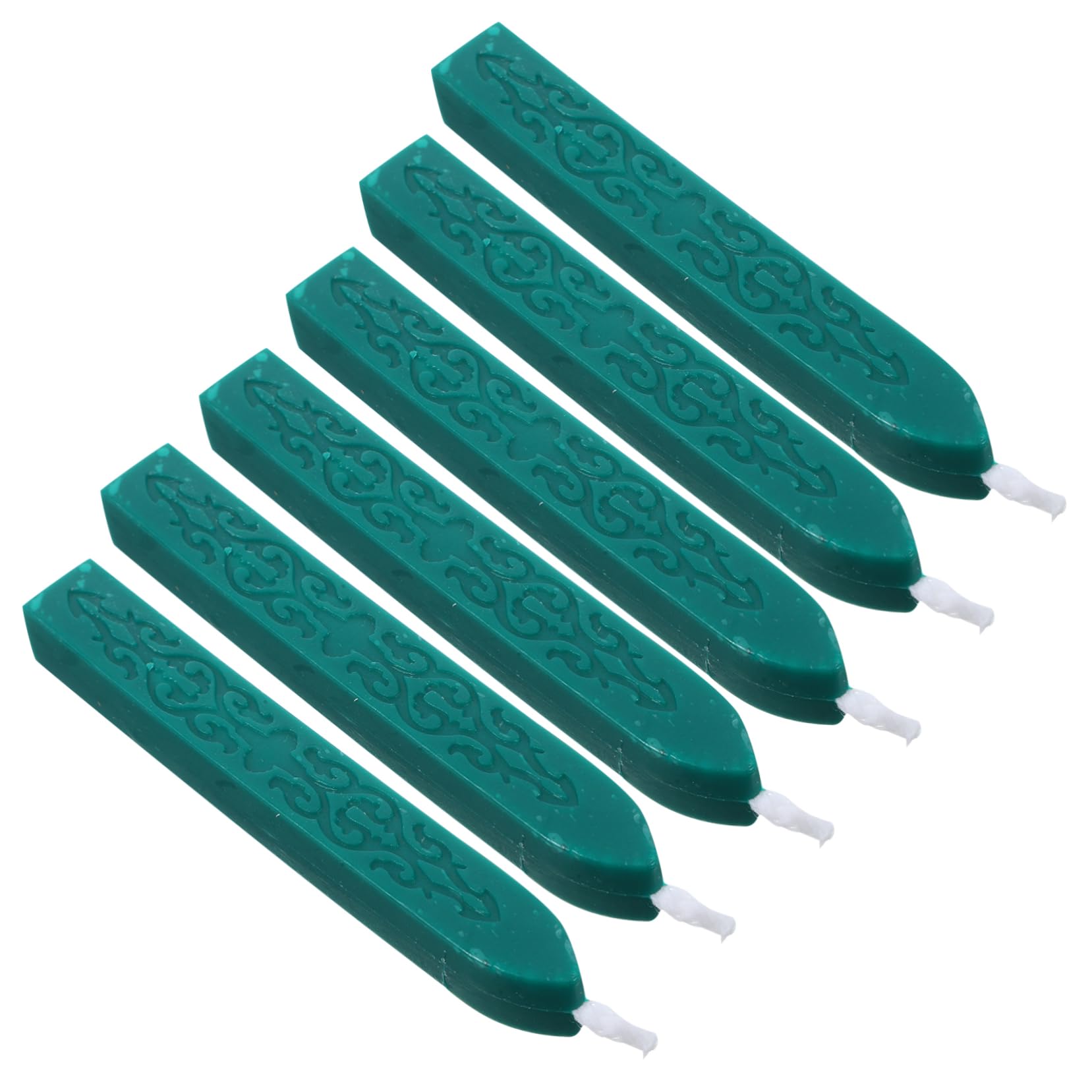 ARTIBETTER 3 Set Dipingi Strisce Di Cera Caro Sono Fatto Buste Autosigillanti Cera Da Sigillo Sbucciare Umettante Sigillante Per Buste Fare Si Scioglie Adesivo Verde Scuro 6 Pezzi*3