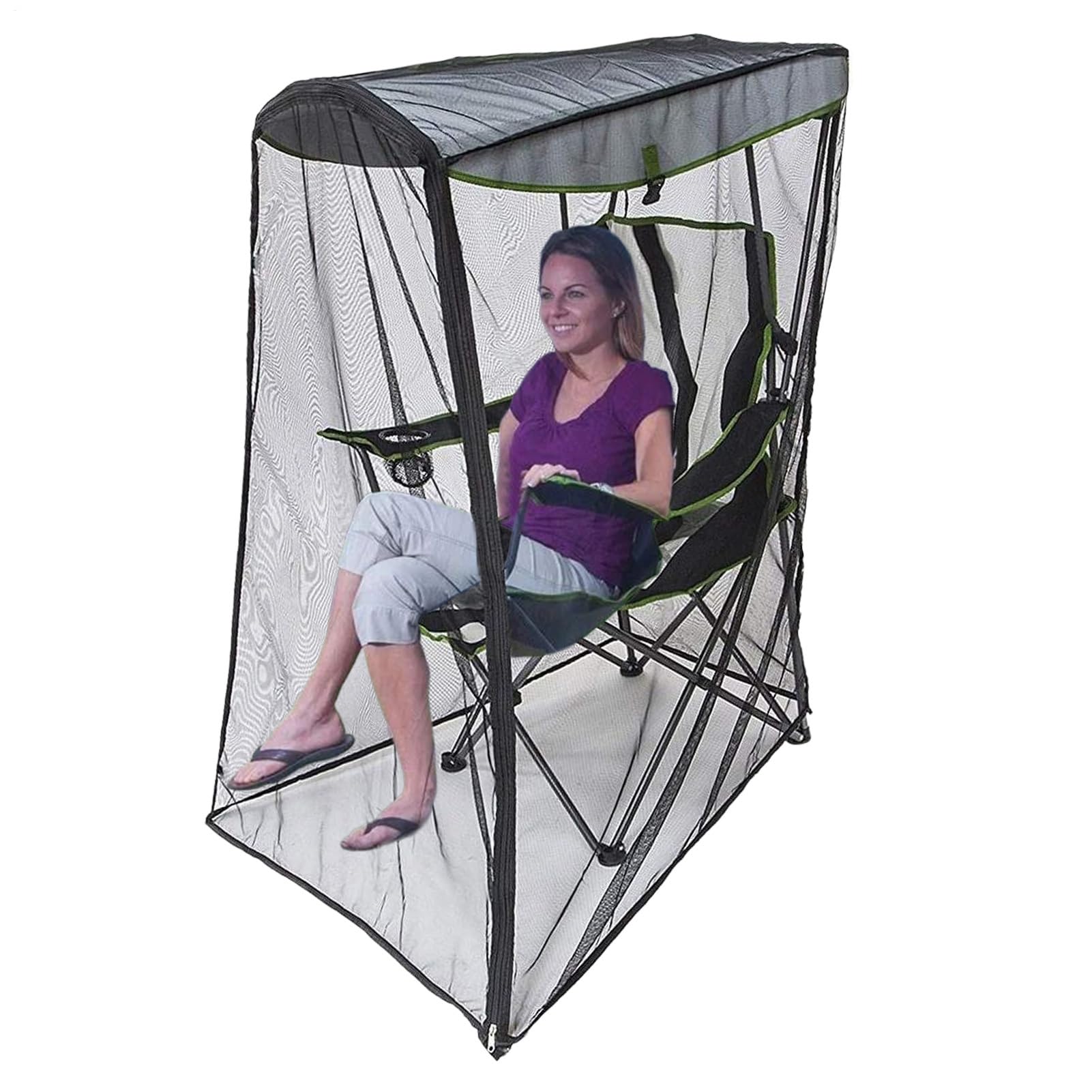 Protection solaire imperméable de camping pour rester au sec et à l'ombre