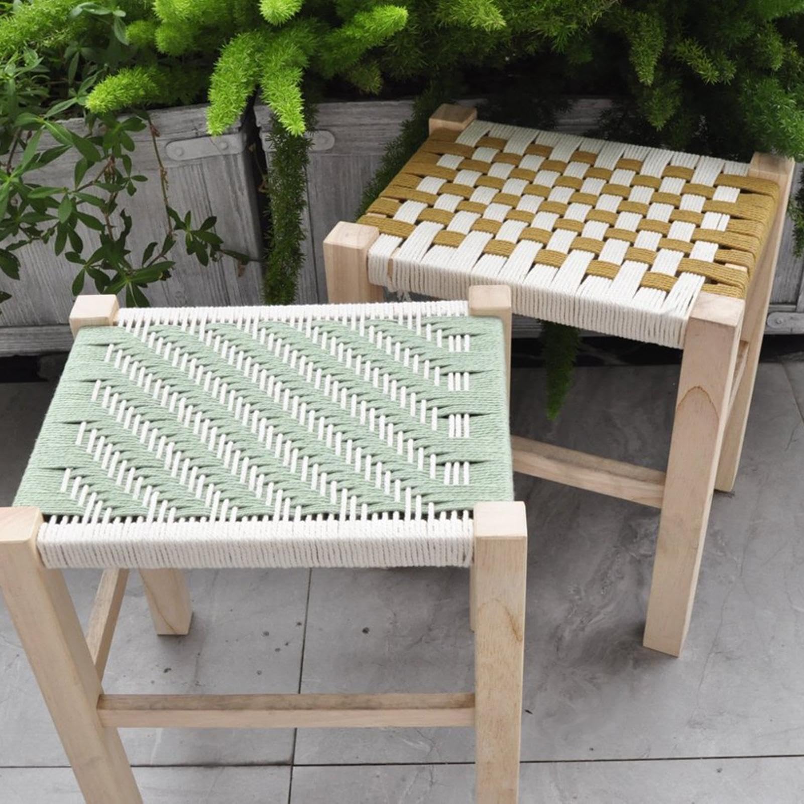 Kit De Marco Reposapiés Madera Diy Multifuncional Amigable Para