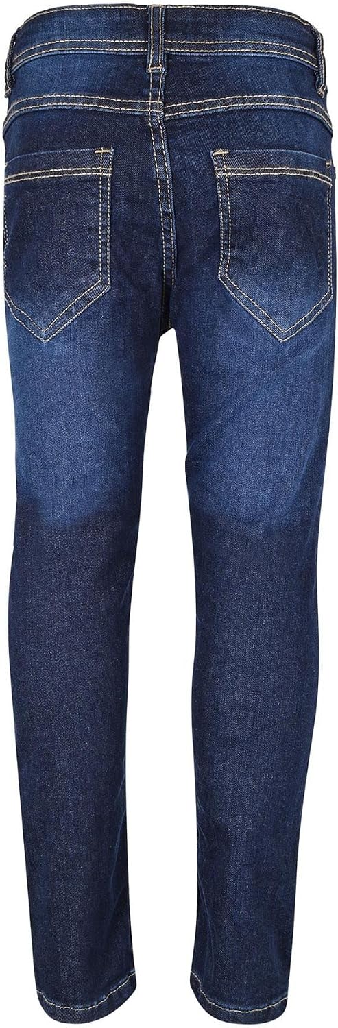 A2Z 4 Kids Girls Stretchy Embroidered Denim Jeans Faded Fashion Jeggings Comfort Skinny Pants Stylish Age 5-13 Years