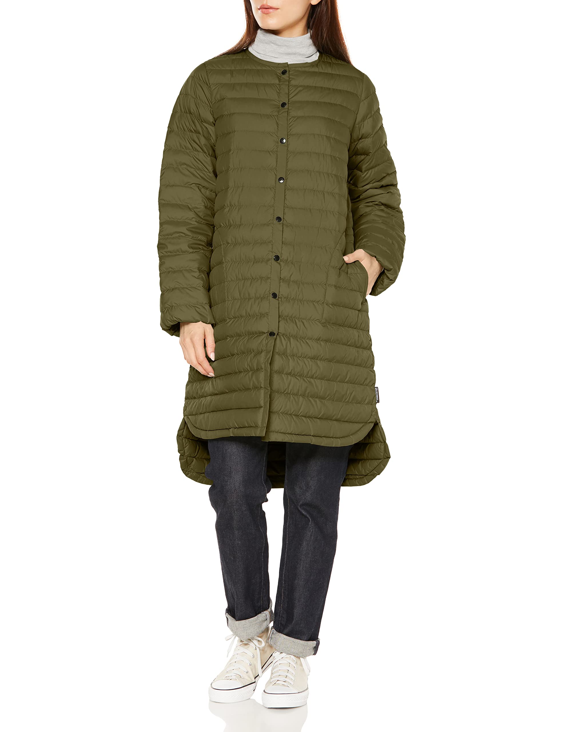 Amazon | [トラディショナルウェザーウエア] パッカブルノーカラー