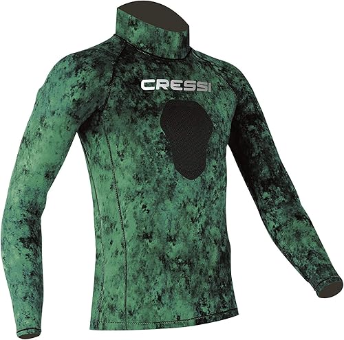 Miniatura 8 de Cressi Hunter Rash Guard, camuflaje azul, XXL