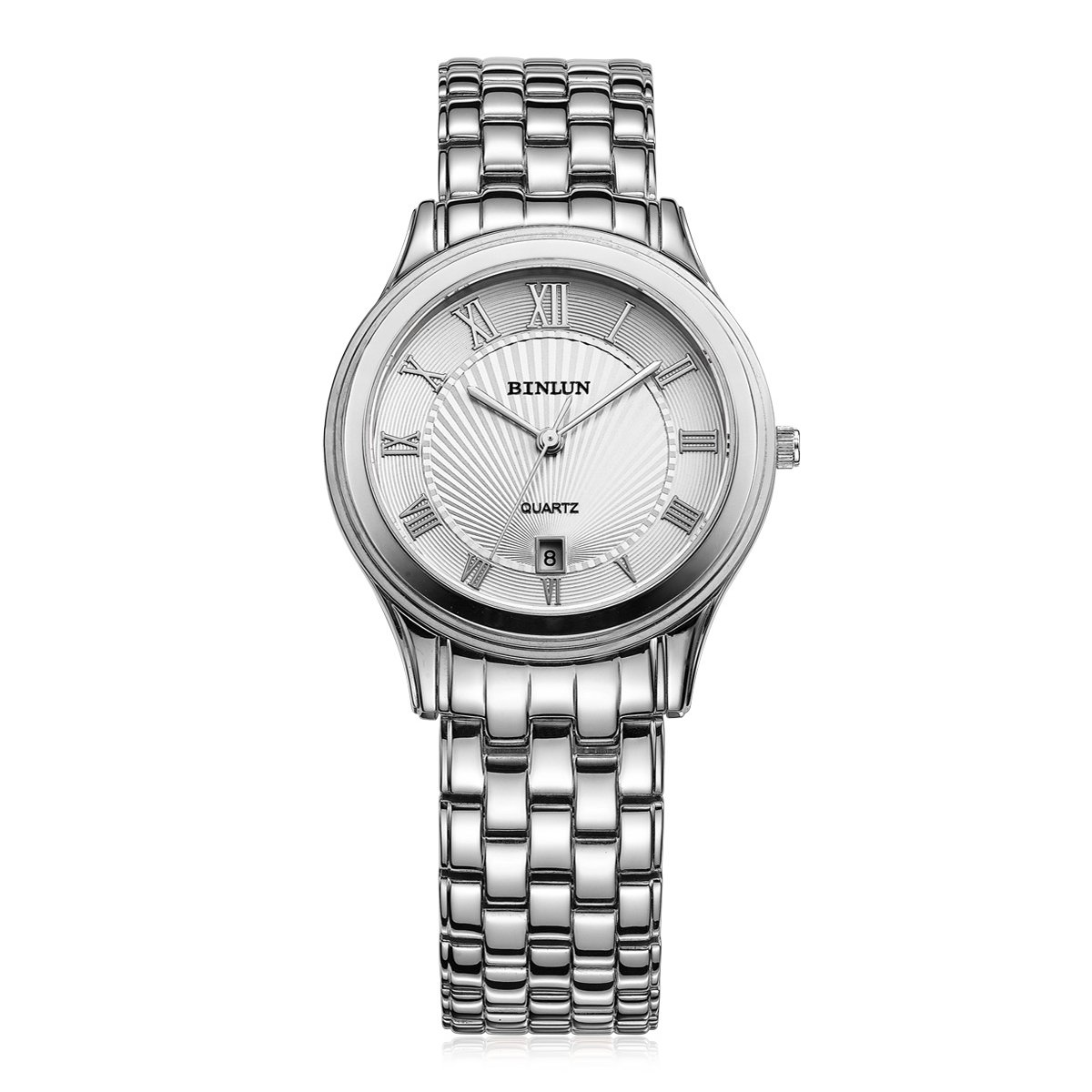 BINLUNMen's Women's Watch Japanese Quartz Stainless Steel Waterproof Watches
