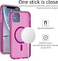 Vista 616 de Yriklso Strong Magnetic Case for iPhone 11 [Compatibilty with MagSafe] Protective Shockproof Cover Phone Case for iPhone 11 6.1" Frosted Purple
