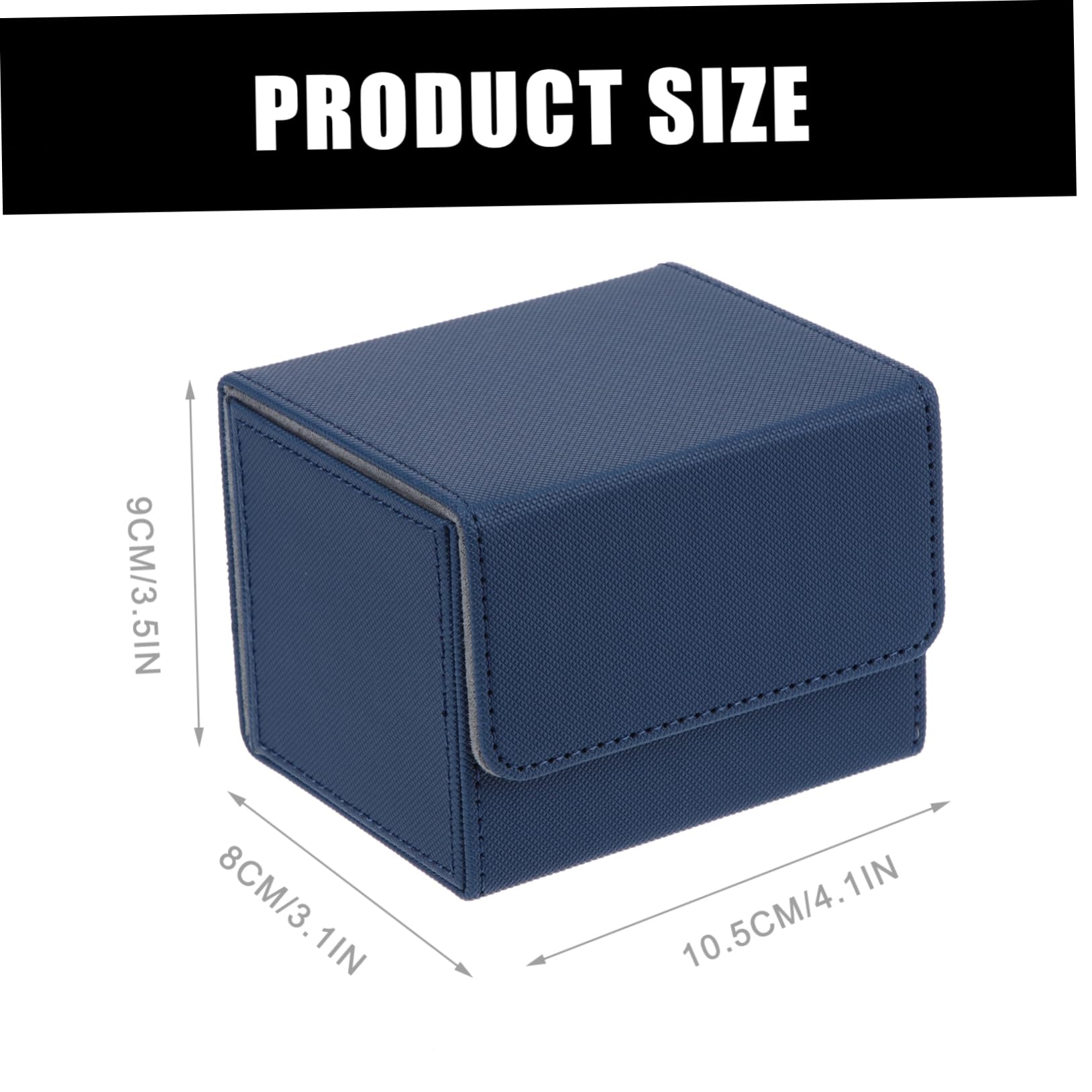 ibasenice Scatola Porta Carte Da Poker Da 2 Pezzi Organizer Per Carte Custodia in Pelle Per Carte Da Gioco E Poker Portatile E Resistente Ai Graffi.
