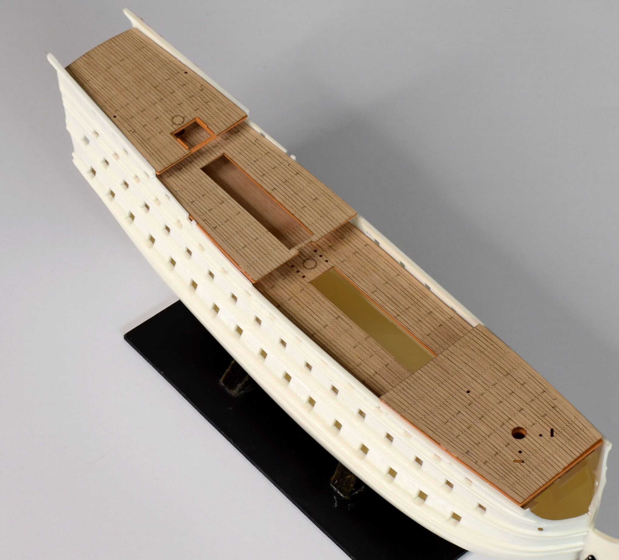 HiSModel Royal Louis 1:200 - Tavola in legno di quercia, accessori per modellini navali, 0,3 mm