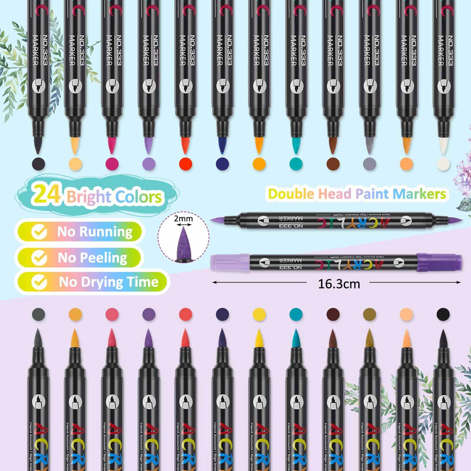 Geiserailie 4 Tazze Fai da te Verniciabili Kit 4 Tazze in Ceramica Vuote per Sublimazione 12 Pennarelli con 24 Colori Regalo Compleanno Natale Anniversario Festa della Mamma Pasqua(Elegante)