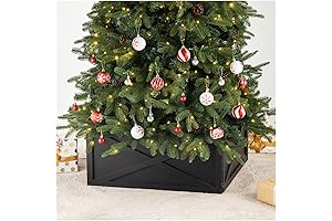 Amaze Christmas Tree Weighted Base 22" Wooden Collar Tree Stand Cover