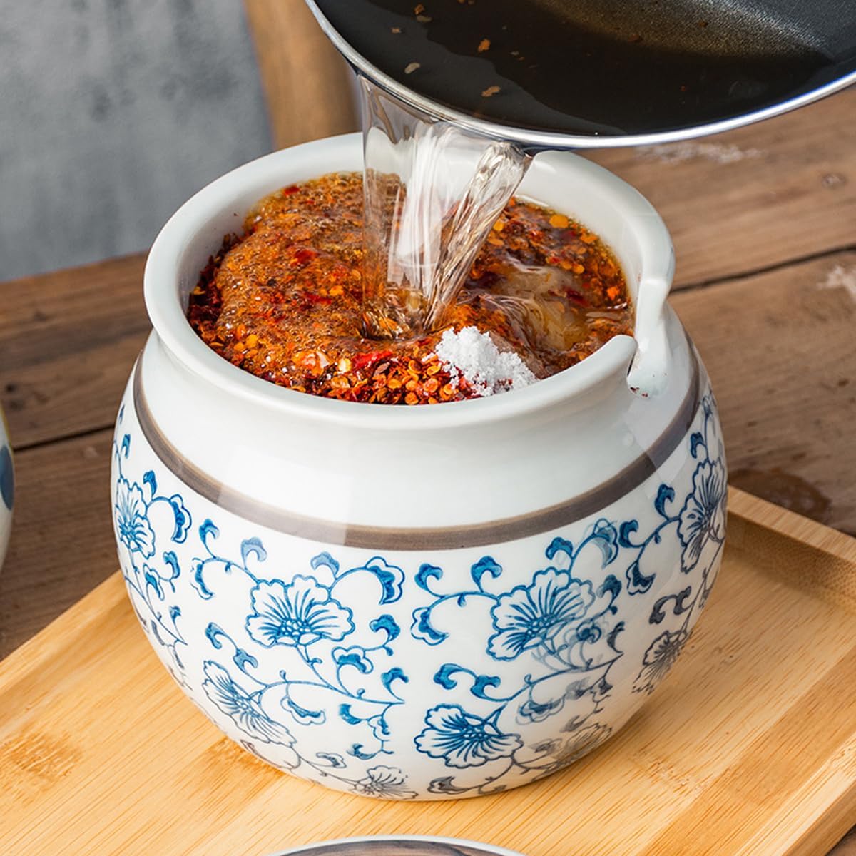 Sugar Bowl ,sugar pot, Sugar Bowl with Lid ,Ceramic Sugar Bowls for Sugar Seasoning, Sugar Bowl with Lid, Sugar Container for Coffee Bar, Sugar Jar Sugar Dispenser Bowl,#B,S ( Color : #C , Size : S )