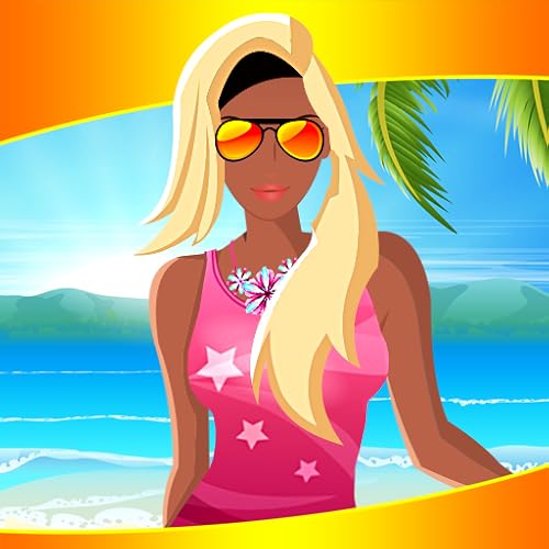 Menina Da Praia Vestir-se Jogos