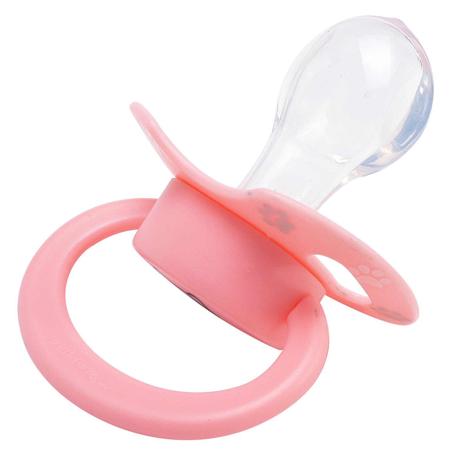 LittleForBig Bigshield Generazione-II Adulti Dimensioni Ciuccio 3 Paci Pack - Rosa/Blu/Viola