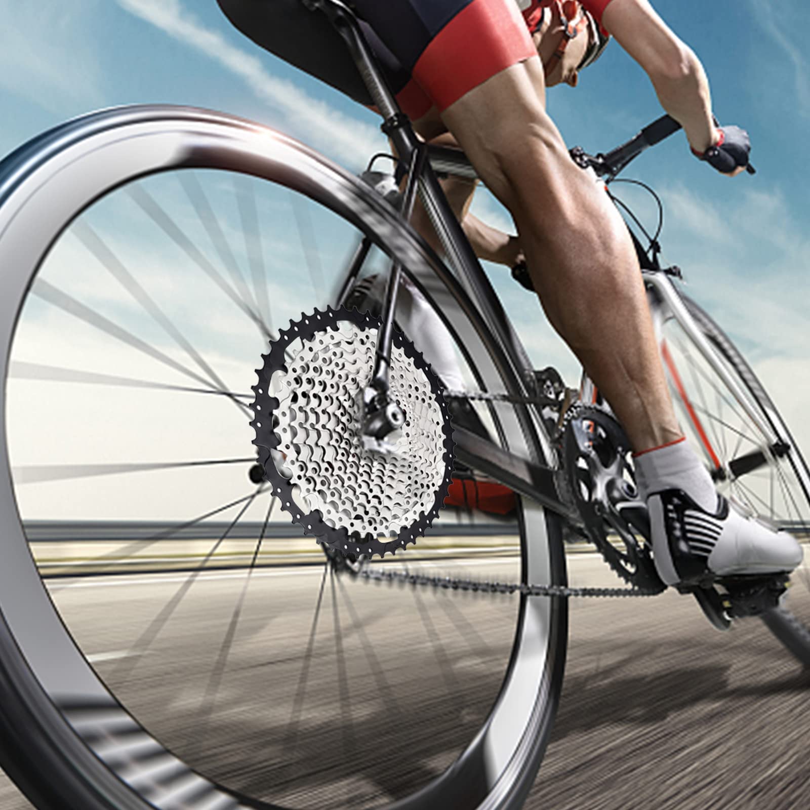 KCNC Cassetta MTB In Titanio 11-42T &ndash; Compatibile 11 Velocit&agrave; Shimano/SRAM &ndash; Superleggera