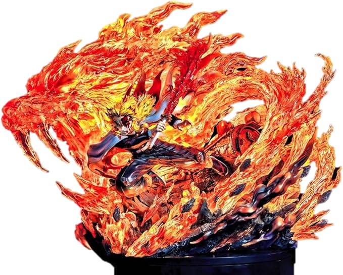 Amazon 予約受付 煉獄vsアカザ フィギュア ガレージキット 海外fantasy限定品 樹脂製 塗装済み完成品 スタチュー 煉獄特典無し フィギュア ドール 通販