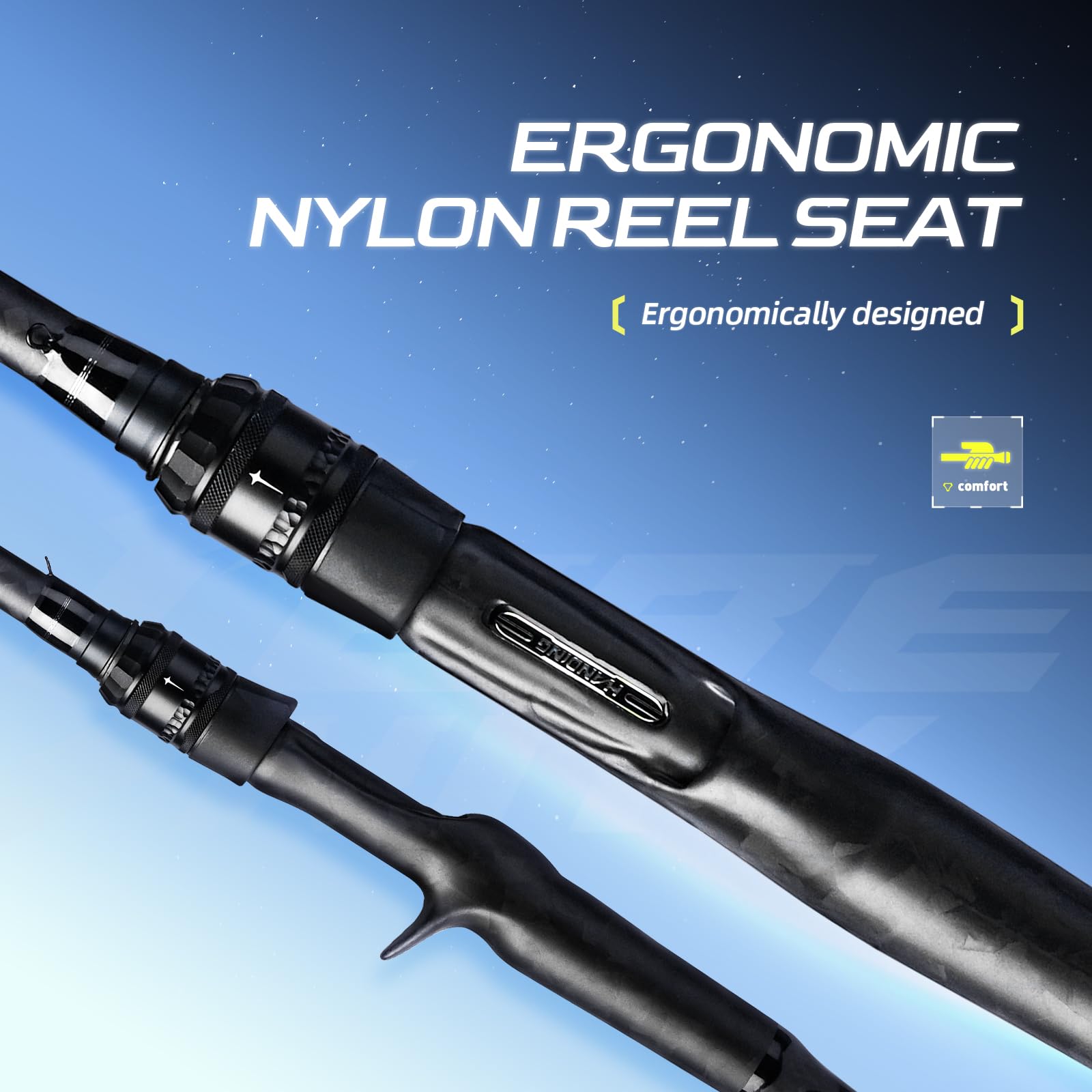 ワンピースロッド Amazon | HANDING Serenity 1ピース 釣り竿 7フィート