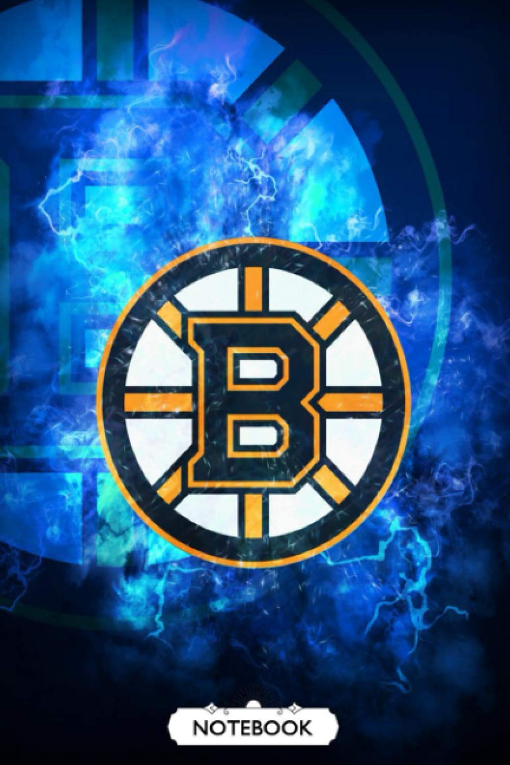 NHL Notebook : Boston Bruins Lined Notebook Journal Blank Ruled Writing Journal