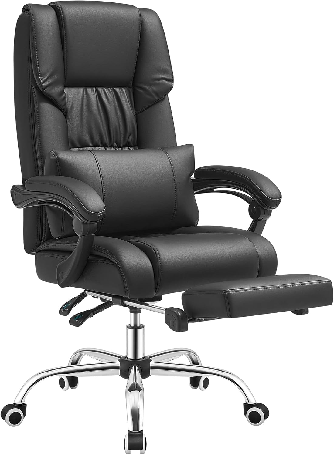 FIRST　フルフラットオフィスチェア　BK/BR FIRST フルフラットオフィスチェア BK/BR