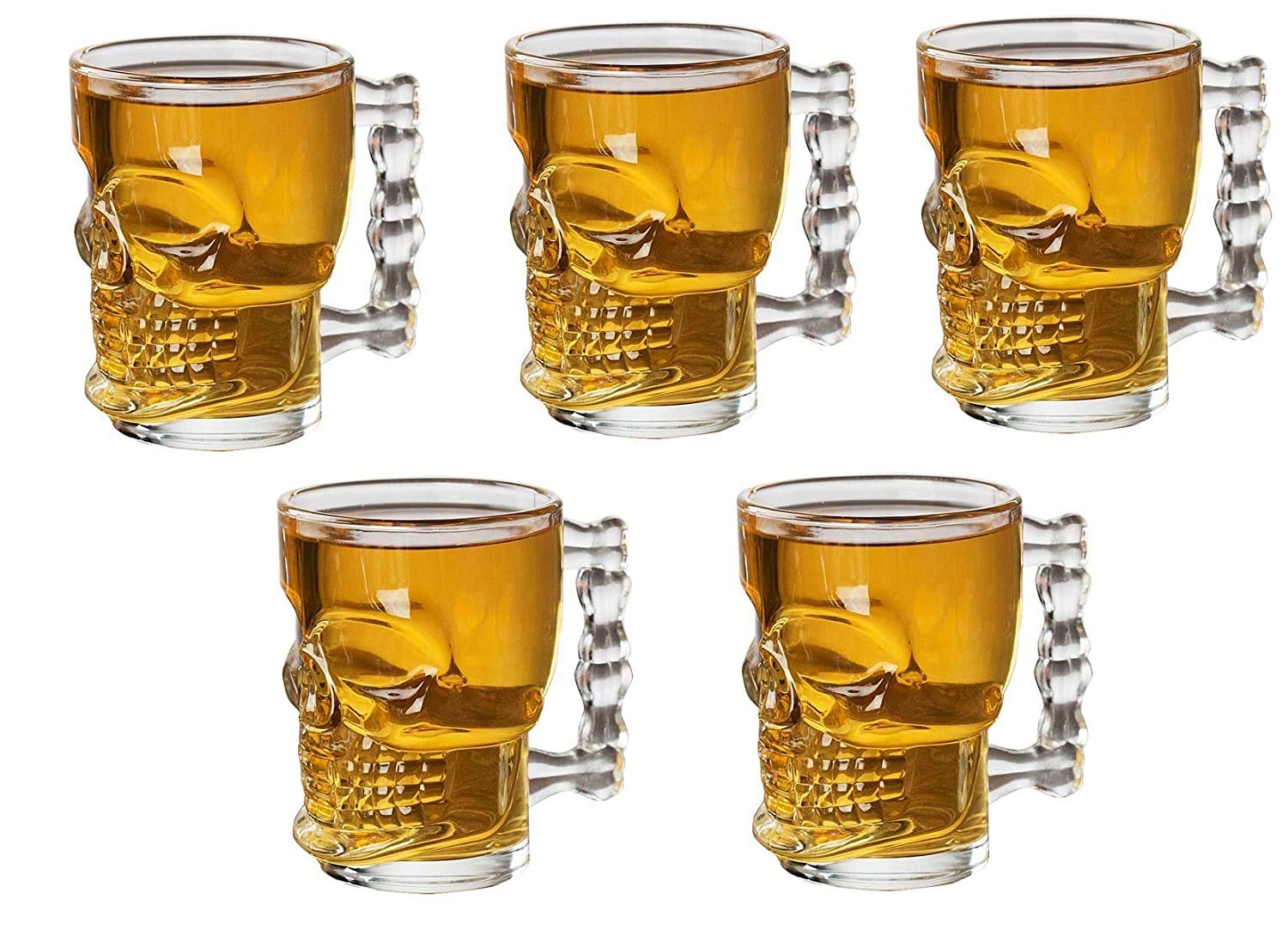 Buy Mahakal Skull Beer Mug 520ML for Your Home Bar (6) Online at Low