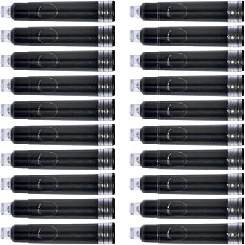 Helix Oxford 219821 Ink Cartridges - Black (Pack of 20)