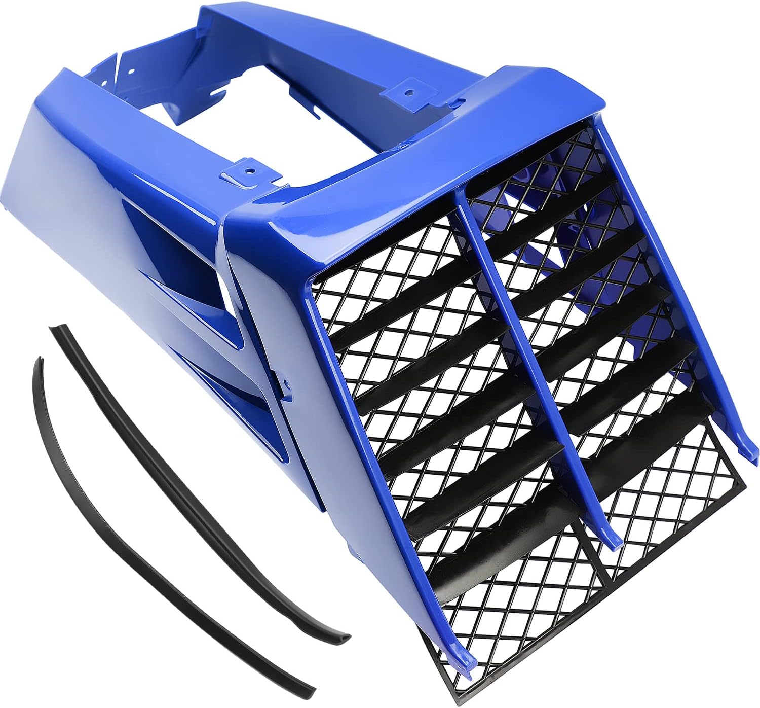 White Plastic Gas Tank Side Covers and Grill fit for Yamaha Banshee 350 YFZ350 1987-2006 2GU-21711-A0-00