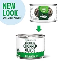 Vista 4 de Yaxa Fresh, Aceitunas negras picadas, 4.25 onzas
