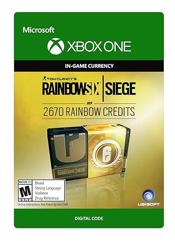 Tom Clancy's Rainbow Six Siege Paquete de divisas 2670 Créditos de Rainbow - Xbox One Código digital
