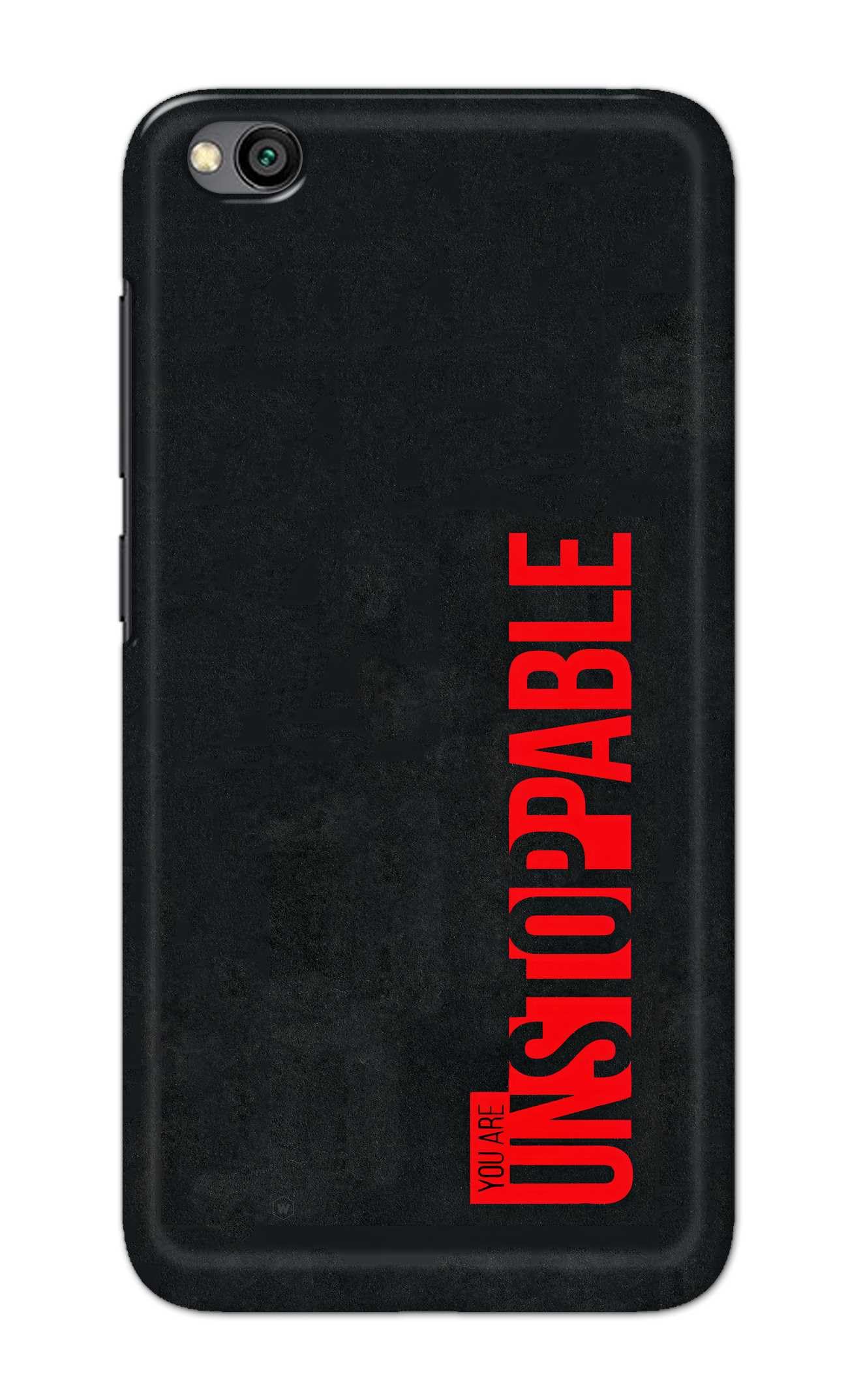 PRINTFIDAA® Printed Hard Back Cover for Mi Redmi GO Back Cover (Unstoppable) -190724(BI)