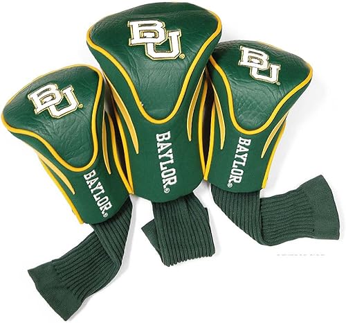 Miniatura 27 de Team Golf NCAA Numerado 1, 3 y X, se adapta a conductores de gran tamaño, utilidad, clubes de rescate y calles, forro de terciopelo para protección