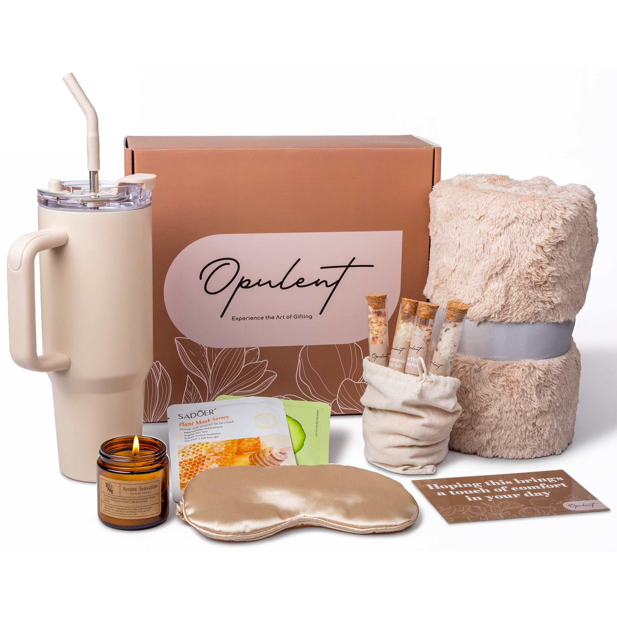Opulent Luxury Self Care Gifts for Women - Hug in a Box