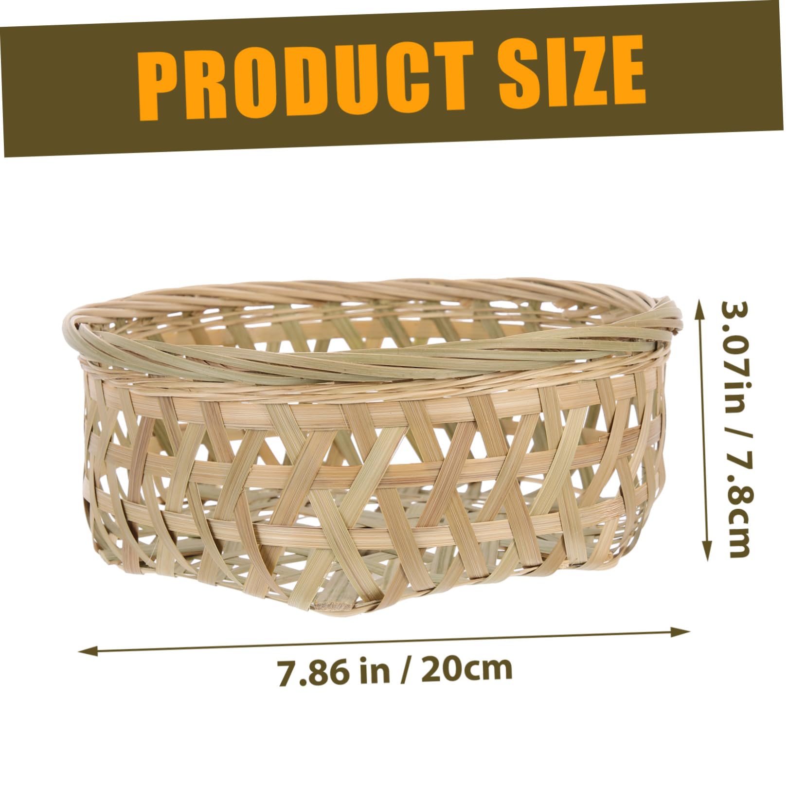 Cabilock Home Use Storage Basket Food Holding Basket Capacity Vegetable Organizer Lightweight and Compact Design for Kitchen and Household Items