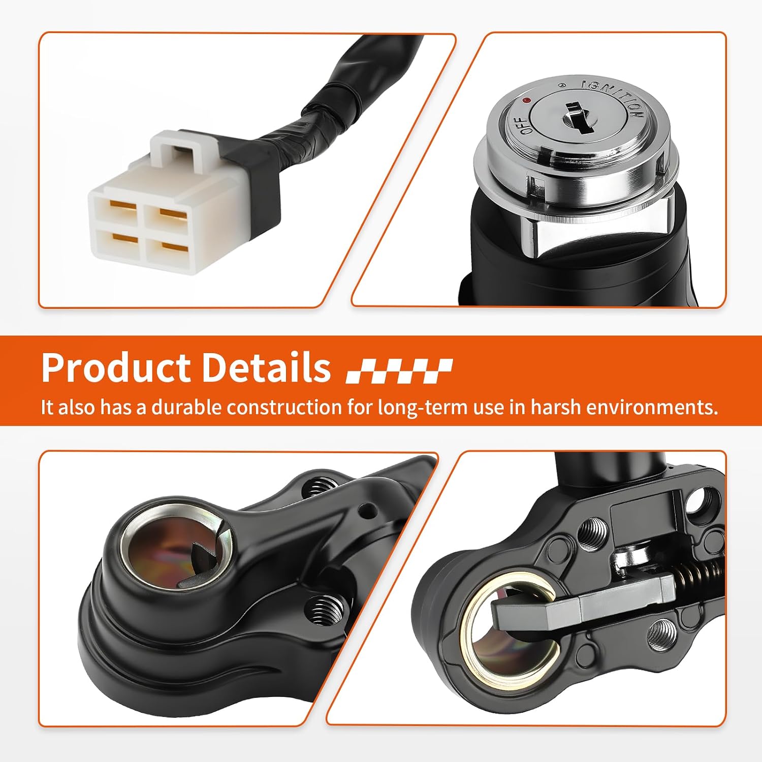 Ignition Key Switch Lock Set For Honda CB200T CB350F CB360 G T CB500K CB550K CB750K CL360 1972-1976 35010-374-671