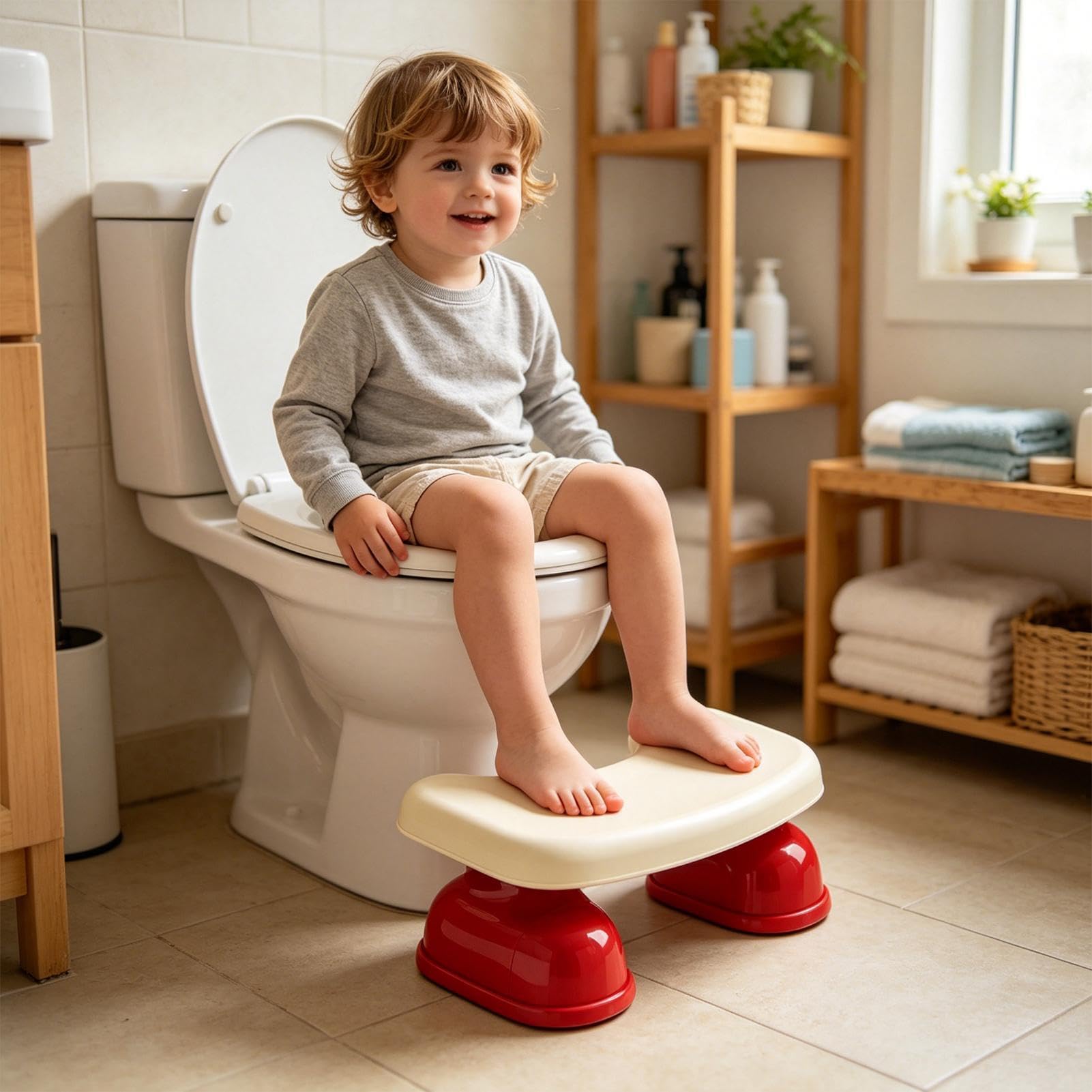 Escalón de baño para defecar Antideslizante elevación de altura en | Banco de caca Para tocador ducha cama dormitorio bañera cocina niños adultos familia y personas mayores