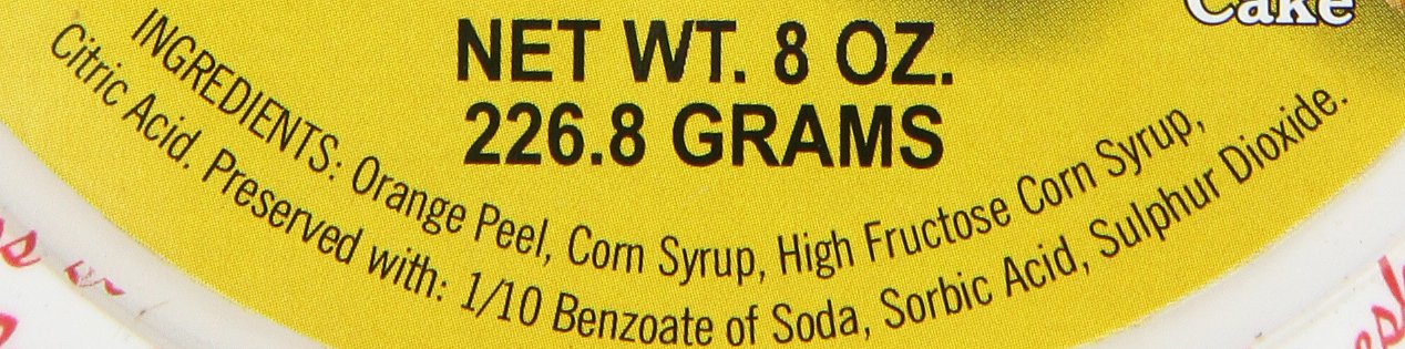 Paradise Diced Peel, Orange, 8 Ounce
