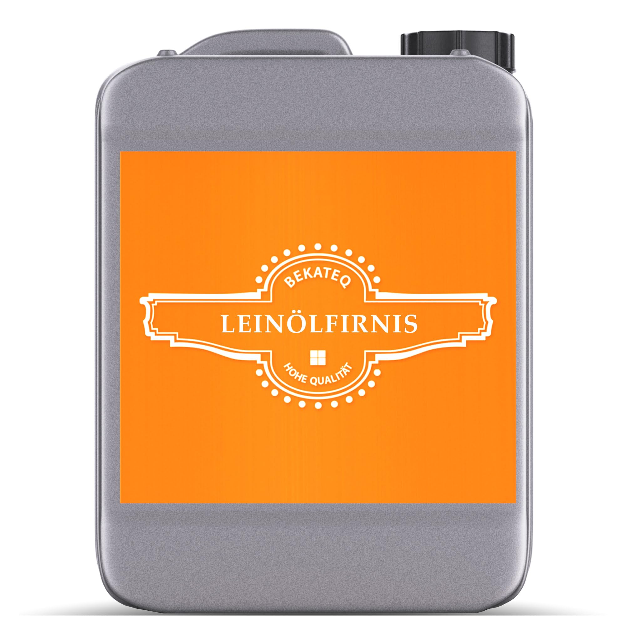 Leinölfirnis 5l Holzöl für innen & außen I Holzschutz Holzpflege Imprägnierung von Holzboden, Parkett, Dielen, Möbel, Douglasie I Wasser & schmutzabweisend I farblos & farbvertiefend - BEKATEQ BE-210