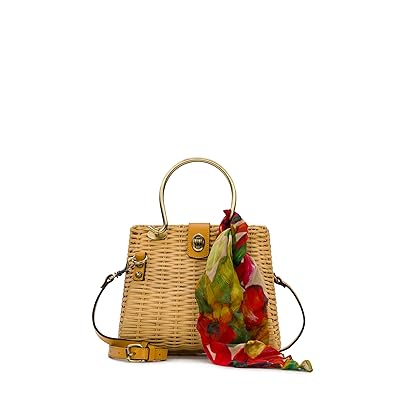 Patricia Nash Rodia Top Handle W/ Spring Mlt Scarf Satchel Women