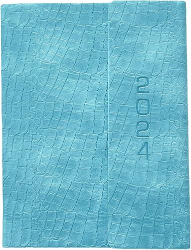 Miniatura 1 de Agenda semanal y mensual 2024-2025, libro de citas vertical por hora 2024-2025, 18 meses (julio 2024 a junio 2025), pestañas mensuales, cubierta de